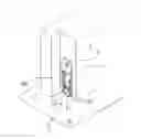 Fig. 01 - Sealing device and fastening means