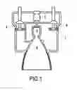 Fig. 02 - Propulsion chamber with reinforcing fiber belts and a method of fabricating the propulsion chamber