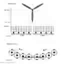 Fig. 09 - Vertical and Geographical Placements of Arrays of Vertical-Axis Wind-Turbines