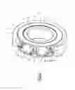 Fig. 03 - Bearing having a cage provided with a wire and a seal