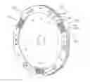 Fig. 01 - Centrifugal force pendulum device having a guide element