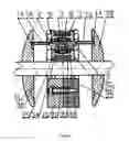 Fig. 18 - Continuously Variable Transmission with Side Speed Regulating Lead Screw