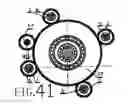 Fig. 23 - Continuously Variable Transmission with Side Speed Regulating Lead Screw