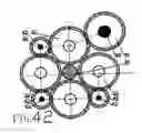Fig. 24 - Continuously Variable Transmission with Side Speed Regulating Lead Screw