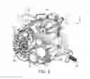 Fig. 04 - Shift drum assembly of a transmission