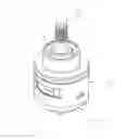Fig. 01 - Ceramic control valve for switching between multiple water sources