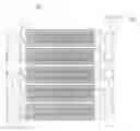 Fig. 01 - Heat exchanger with multiple flow tubes for fluid circulation