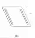 Fig. 02 - HEAT TRANSFER PLATE AND HEAT PIPE MOUNTING STRUCTURE AND METHOD