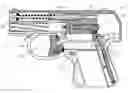 Fig. 01 - Compact semi-automatic firearm