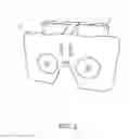Fig. 04 - Foldable virtual reality viewer structure integrated in mailer and/or product packaging