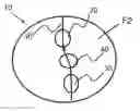 Fig. 01 - Progressive multifocal lens having an enlarged intermediate distance vision region
