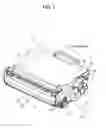 Fig. 02 - Developer cartridge provided with gear including protrusion