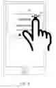 Fig. 10 - Lockable widgets on a mobile device