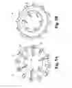 Fig. 09 - Segmented core cap system for toroidal transformers