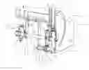 Fig. 01 - Motor drive with disengageable coupling