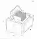 Fig. 01 - Elevating mechanism and socket for electrical component