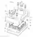 Fig. 03 - Elevating mechanism and socket for electrical component