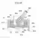Fig. 08 - Elevating mechanism and socket for electrical component