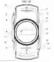 Fig. 14 - Imaging apparatus with light shielding plates for blocking incident light on a lens