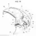 Fig. 20 - Imaging apparatus with light shielding plates for blocking incident light on a lens