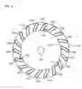 Fig. 05 - Cross-flow fan, electronic device, and impeller