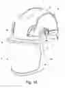 Fig. 16 - Face protection accessory for helmets and helmet provided with such face protection accessory