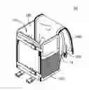 Fig. 01 - Backpack structure integrated with a tent structure therein