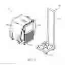 Fig. 09 - Backpack structure integrated with a tent structure therein