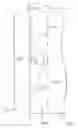 Fig. 41 - Wall anchors and related wall mount systems