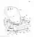 Fig. 01 - Child seat convertible to multiple configurations of use