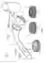 Fig. 02 - Extendable battery operated scrubber brush with interchangeable rotating brush heads