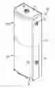 Fig. 01 - Dual compartment mountable sanitation station