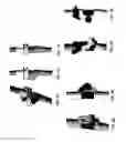 Fig. 06 - Vacuum cleaning device with foldable wand to provide storage configuration