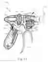 Fig. 11 - Suturing instrument with locking articulation knob
