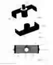 Fig. 19 - Cot fastening system