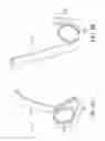 Fig. 12 - Handle of a printhead movable between a folded position and a non-folded position