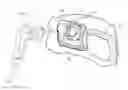 Fig. 01 - Connector attachment structure for electric vehicle