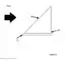 Fig. 02 - Magnetically attached turning vane / vortex generator