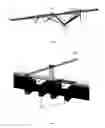 Fig. 04 - Quad rotor aircraft with fixed wing and variable tail surfaces