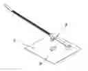Fig. 01 - CABLE TIE FOR MOUNTING CABLES AGAINST A PANEL