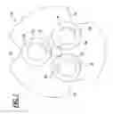 Fig. 04 - Polygon compensation coupling for chain and sprocket driven systems