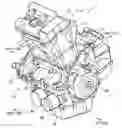 Fig. 01 - Lubricating structure of internal combustion engine and motorcycle