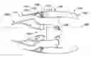 Fig. 01 - Rear frame for a thrust reverser structure with diversion grids