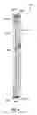 Fig. 10 - Interretractable folding piano stand