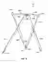 Fig. 16 - Interretractable folding piano stand