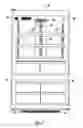 Fig. 04 - Refrigerator with split air pathway