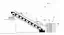 Fig. 01 - Process for ore moisture reduction in conveyor belts and transfer chutes