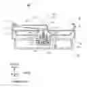 Fig. 01 - Indicating device with see-through configuration and pointer for the same