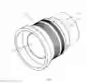 Fig. 05 - Optical device with electrochromic lens cap