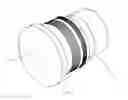 Fig. 06 - Optical device with electrochromic lens cap